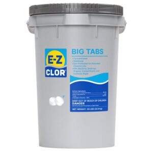 50 lbs 3" Big Tabs Sanitizer, Unwrapped